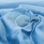 Sora | Washed Silk Summer Quilt Set, Lightweight Cooling Comforter with 2 Pillowcases