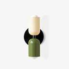 Duet | Two Tone Wall Lamp, Colorful Up Down Wall Sconce, Mid Century Modern Bedside Wall Light