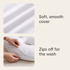 Noa soft zip-off cover
