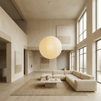 Tsuki | Paper Lantern Pendant Light, Japanese Washi Globe Hanging Lamp, 11 Sizes