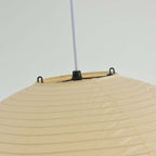 Tsuki | Paper Lantern Pendant Light, Japanese Washi Globe Hanging Lamp, 11 Sizes