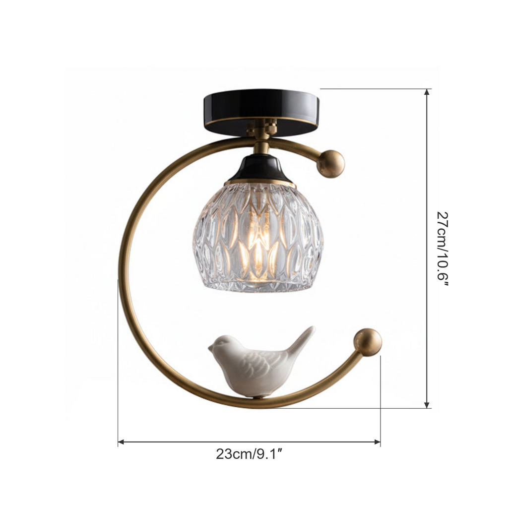 Perch ceiling light dimensions