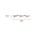 Sienna Bird pendant light dimensions: 80 cm (31.5 in) long, 8.5 cm (3.3 in) tall