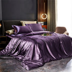 Eden | Mulberry Silk Bedding Set with Duvet Sheet Pillowcases