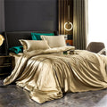 Eden | Mulberry Silk Bedding Set with Duvet Sheet Pillowcases