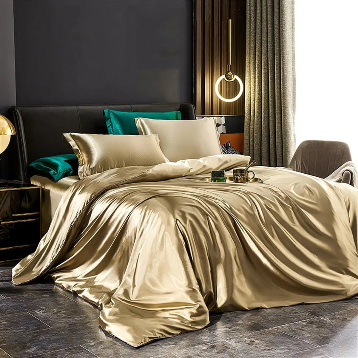 Eden | Mulberry Silk Bedding Set with Duvet Sheet Pillowcases